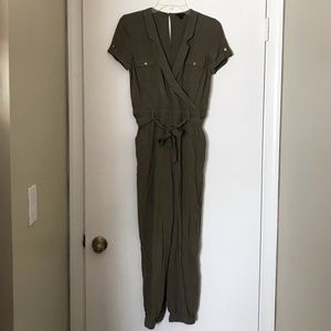 Olive Green Jumpsuit